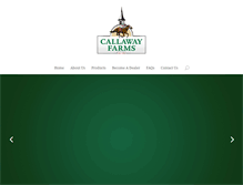 Tablet Screenshot of callawayfarms.net